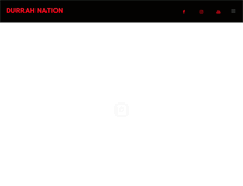Tablet Screenshot of durrahnation.com